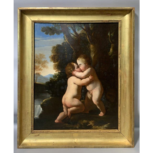 Karel Philips Spierincks (1609–1639) 17th century chiaroscuro painting For Sale - Image 4 of 7
