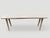 Contemporary Andrianna Shamaris St. Barts Teak Wood Console Table For Sale - Image 3 of 6