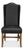 Art Deco Leather Wingback Dining Chairs in Black, Sets of 2 For Sale - Image 3 of 11