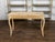 Wood French Rococo 18th Century Beech Wood Marble Top Console Table with Carved Apron For Sale - Image 7 of 11
