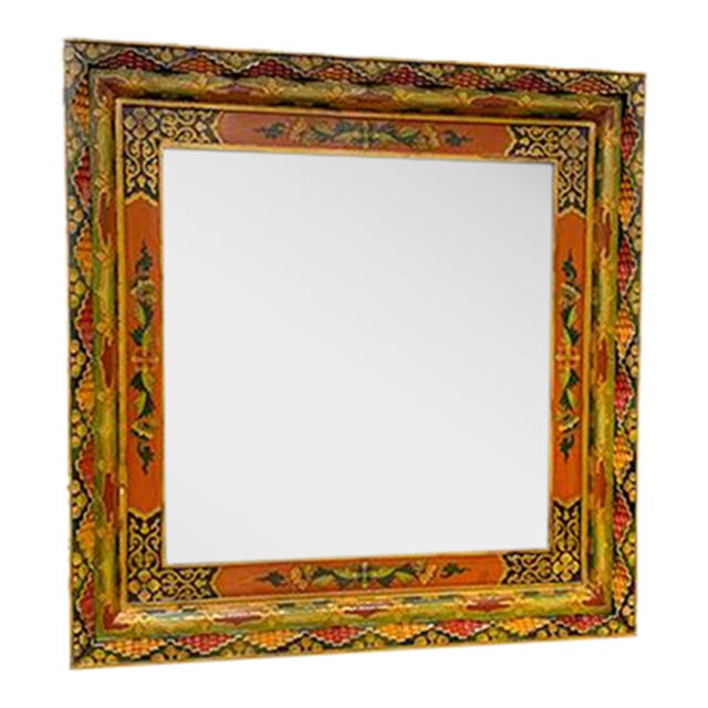 Tibetan Style Wall Mirror- For Sale
