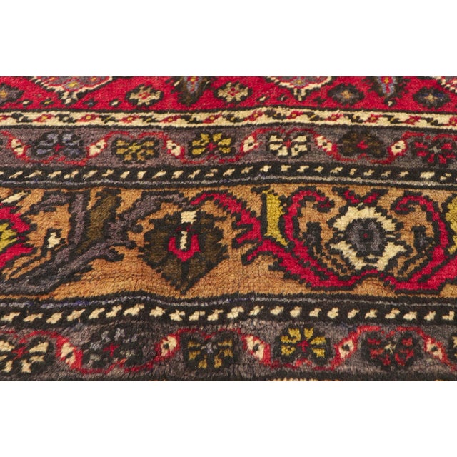 Mid 20th Century Vintage Turkish Oushak Rug - 04'07 X 08'07 For Sale - Image 5 of 10