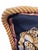 Vintage Salvatore Ferragamo Silk Leopard & Egyptian Motif Pillow For Sale In Charlotte - Image 6 of 8