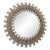 Sagebrook White Marble Tiled Mirror For Sale