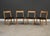 Mid-Century Modern Early Jens Risom for Knoll Dining Chairs -- Set of 4 For Sale - Image 3 of 6