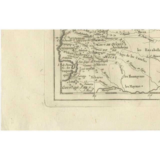 New Granada, New Andalusia and Guiana Map by Rigobert Bonne, 1780s For Sale - Image 9 of 12