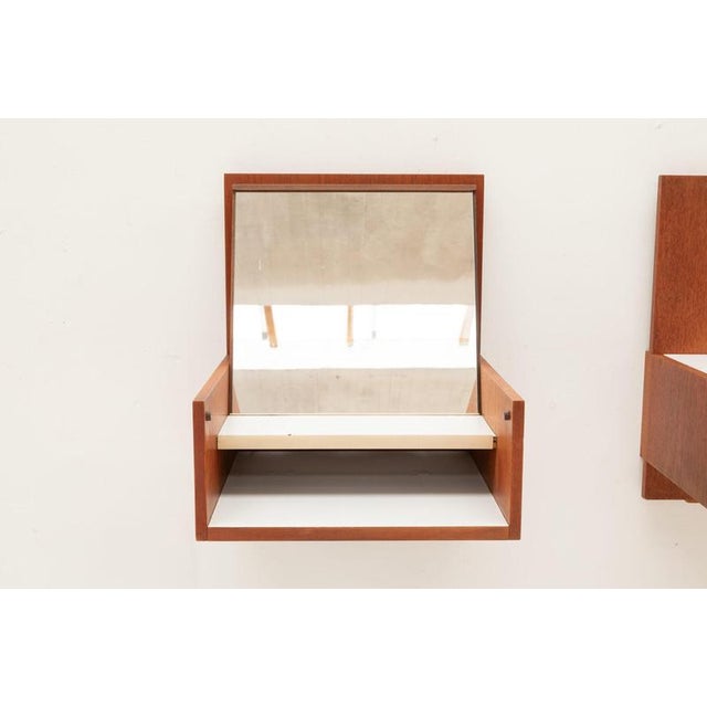 Wood Nightstands by Cees Braakman, Set of 2 For Sale - Image 7 of 18