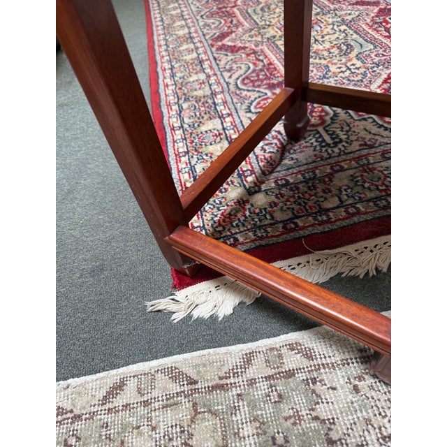 Auburn Rosewood Nesting Tables, Set of Three For Sale - Image 8 of 12