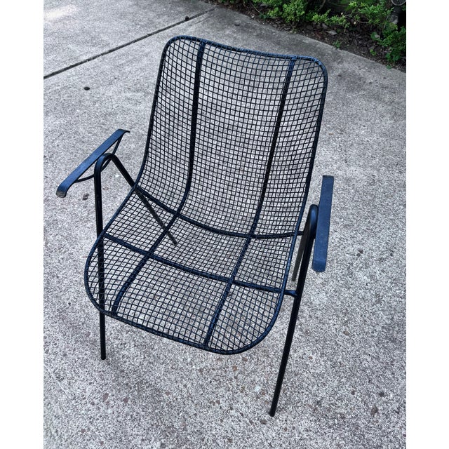1950s Woodard Sculptura Arm Chairs, Attributed - A Pair For Sale - Image 9 of 13