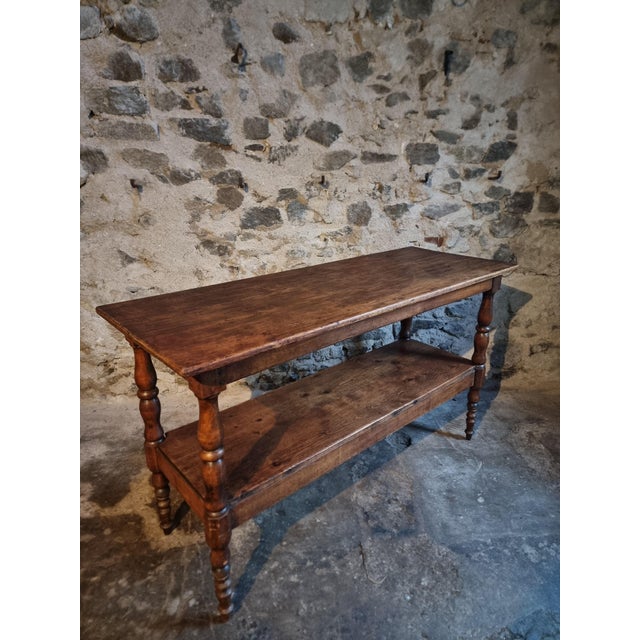 Antique French Console or Serving Table, 1880-1920 For Sale - Image 15 of 18