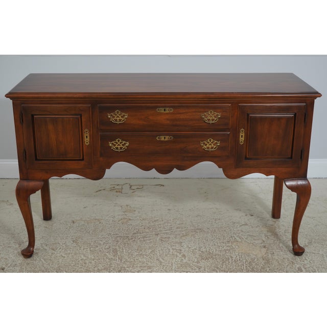Age: Approx: 40 Years Old Details: Oxford Finish Solid Cherry Dovetailed Drawer Construction Quality Construction Queen...