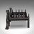 Late 19th Century Antique Fireplace Hearth Set, English, Fire Basket, Andirons, Victorian, c.1870 For Sale - Image 5 of 10