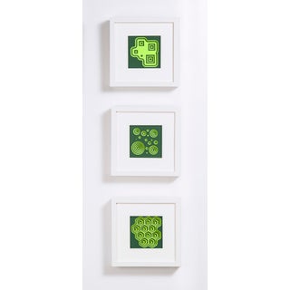 Neon Ivy by Daria Aksenova | Hand cut, suspended, layered coloured paper abstract shapes For Sale