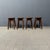 English Arts and Crafts Stools, Set of 4 For Sale - Image 9 of 18