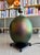 2000 - 2009 Vintage Fine Art Lamps Iridescent Metal Spherical Table Lamp Dimmer For Sale - Image 5 of 15