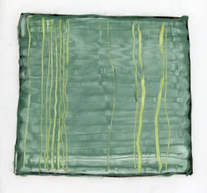 "Stripe Drawing #4" Contemporary Original Abstract Drawing