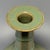 Striking vintage Chinese celadon vase with broad flat flared rim, segmented ribbed neck and elegant octagonal faceted...