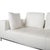 Modern Granada Corner Sofa in Cream Leather from La Nuova Casa For Sale - Image 3 of 15