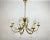 Gorgeous chandelier from s.a. Boulanger manufactory. belgium. maison bagues style. a large gilded tôle chandelier with a...