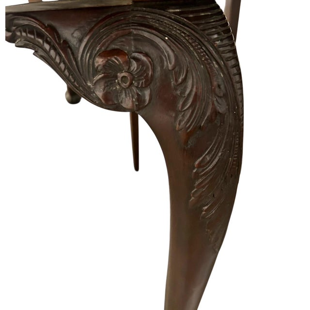 Rare George II Mahogany Drop-Leaf DiningTable Ca. 1765 For Sale In Washington DC - Image 6 of 9