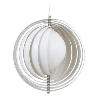 White Moon Lamp by Verner Panton for Louis Poulsen, 1960s For Sale