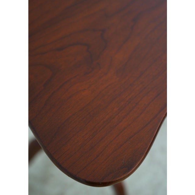Brown Henkel Harris Cherry Tilt Top Tea Table For Sale - Image 8 of 13