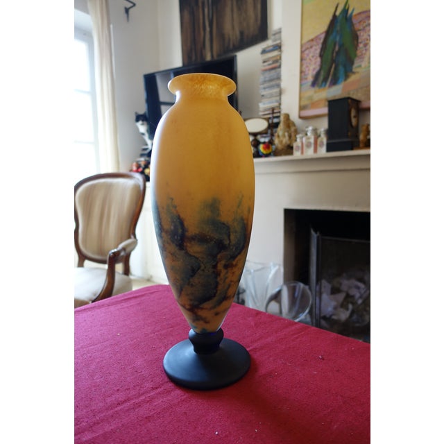 1920s Large Vintage Art Nouveau Baluster Vase, 1920s For Sale - Image 5 of 5