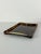 1970s Mid-Century Modern Serving Tray in Acrylic and Brass, Italy, 1970s For Sale - Image 5 of 8