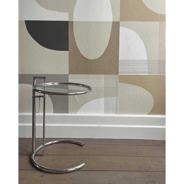 Eileen Gray E1027 Side Table by Eileen Gray, 1980s For Sale - Image 4 of 9