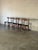 Mid-Century Modern Teak Dining Chairs With Black Leatherette Seats Set of 4 Danish Mid-Century Modern 1960s For Sale - Image 3 of 13