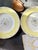 Gorgeous set of mid-century plates by Wedgewood, made in England, this is a fine China ceramic presented on a crisp white...