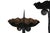Gothic Renaissance Revival Wrought Iron Floor Candelabra, a Pair For Sale - Image 3 of 8