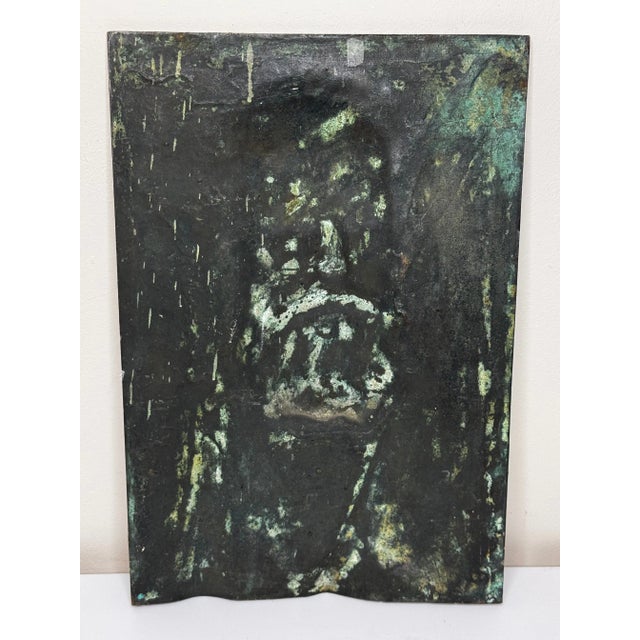 Early 1900s British Bronze Portrait Wall Relief of James Gordon, Attributed to Alice Gates For Sale - Image 4 of 10