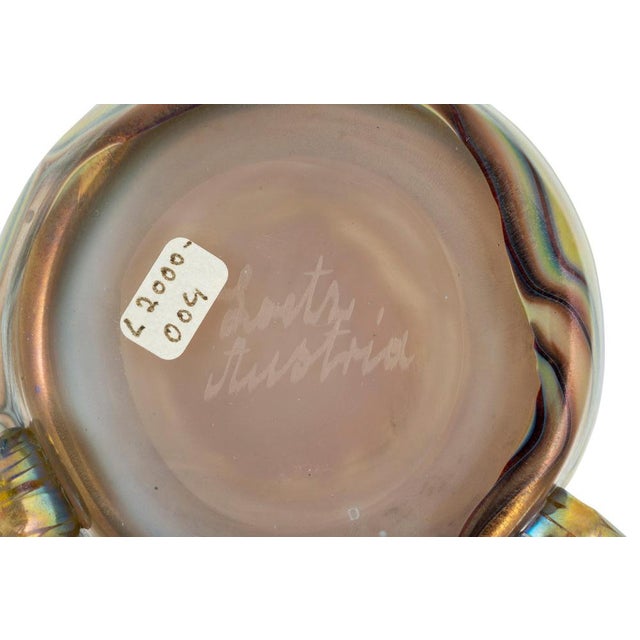 Red PG 358Glass Vase from Robert Holubetz for Johann Loetz Witwe, 1901 For Sale - Image 8 of 9