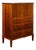 Biedermeier Style Mahogany Veneer Secretary For Sale