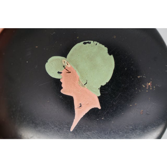 2 Antique Art Deco Celma Company Flapper Rouge Powder Makeup Compacts For Sale - Image 12 of 18