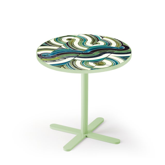 Caldas Round Dinner Table by Mambo For Sale - Image 4 of 4