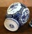 Mid-Century Dutch Delft Blue & White Covered Ginger Jar by Boch For Sale In Dallas - Image 6 of 7