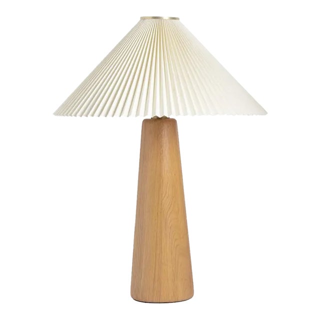 Four Hands Nora Table Lamp, Light Oak For Sale