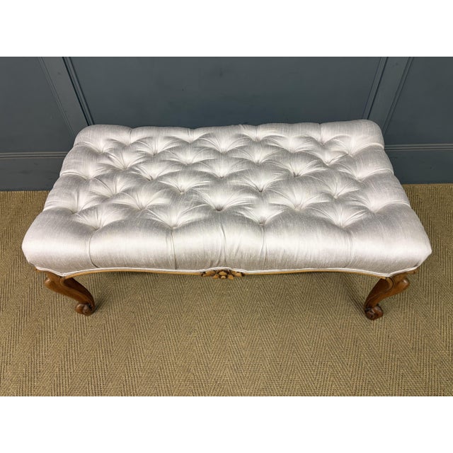 Large Victorian Rosewood Stool, 1875 For Sale - Image 6 of 15