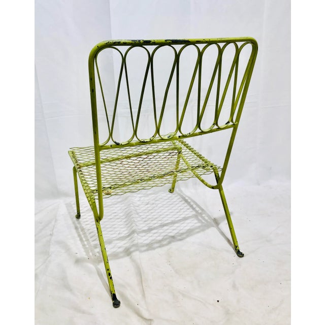Vintage Mid Century Outdoor Side Chair Chairish