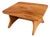 Vintage Arts & Crafts Elm Coffee Table For Sale