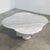 Italian Scalloped Carrara Marble Coffee Table by Gae Aulenti, 1980s For Sale - Image 5 of 12