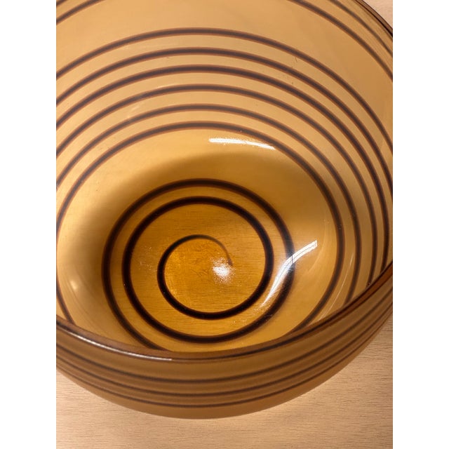 Italian Roberto Faccioli for Arcade Murano Glass Bowl For Sale - Image 3 of 12