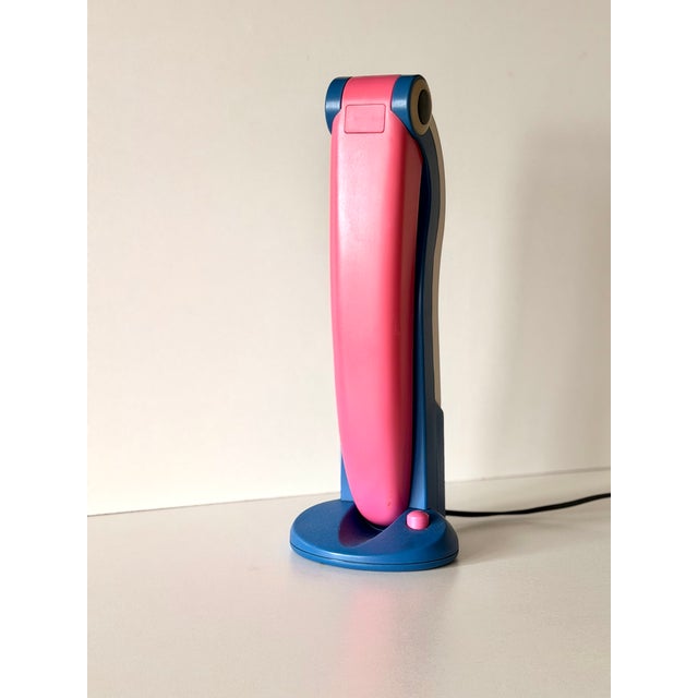 Blue Toucan Lamp by H.T. Huang, 1990s For Sale - Image 8 of 11