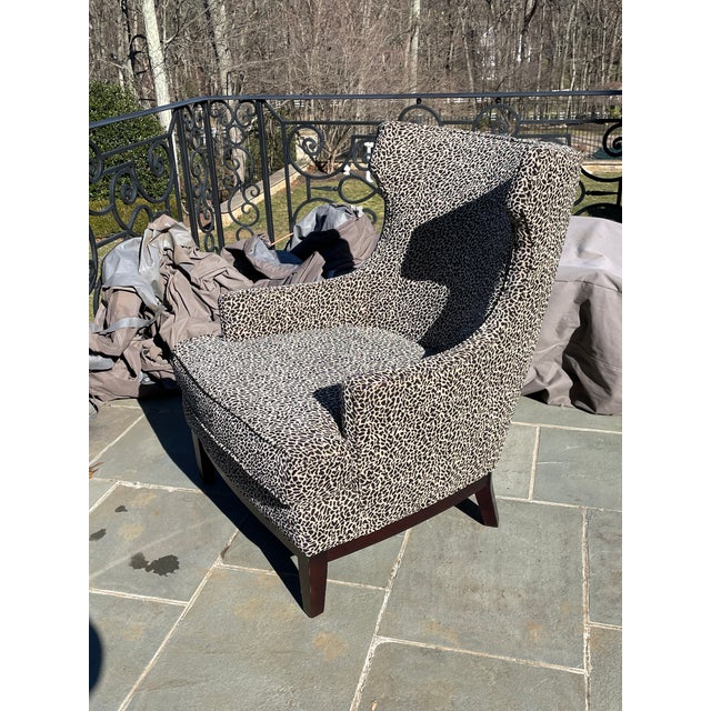 Contemporary Animal Print Lounge Chairs by Precedent Sherrill