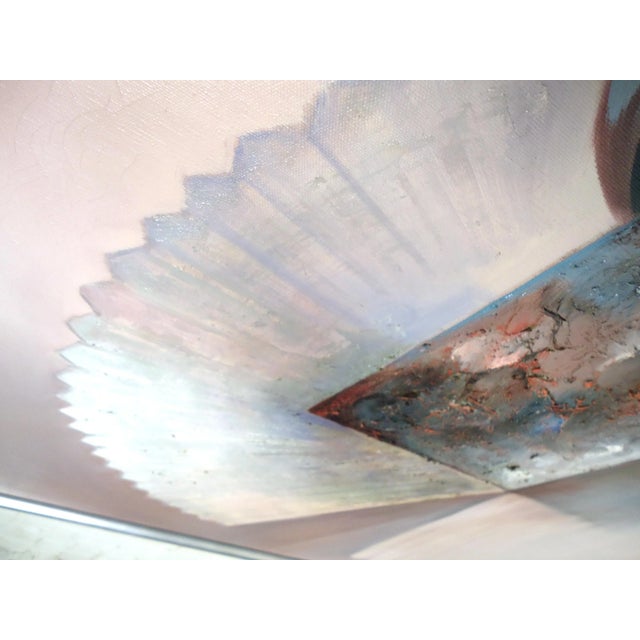 Late 20th Century Modern Abstract Painting For Sale - Image 4 of 11