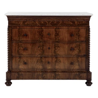 Barley Twist Commode, 19th Century For Sale