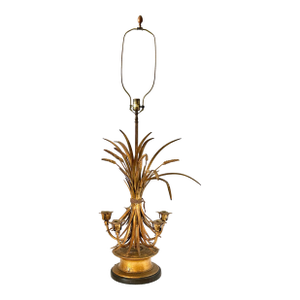 Midcentury Neoclassic Wheat Sheaf Lamp, Frederick Cooper