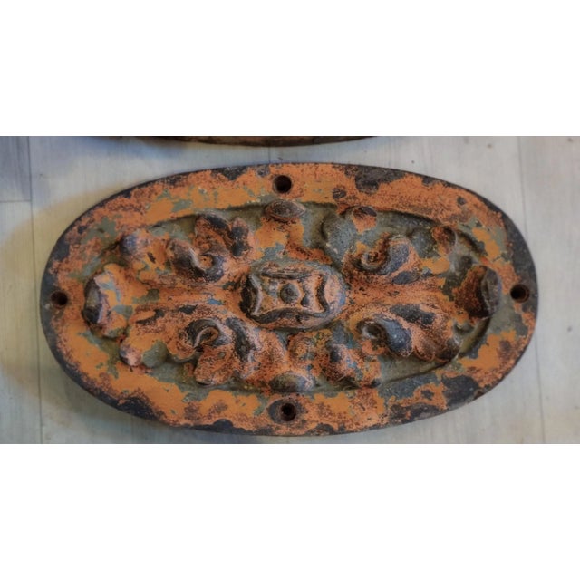 Gate Rosettes, 1890s, Set of 2 For Sale - Image 5 of 7